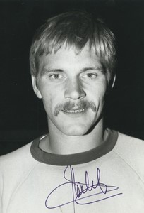 Football Soccer 1974 Girondins de Bordeaux Jean Gallice Old Studio Photo Signed