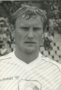 Football Soccer 1986 Budapest Honvéd FC Imre Garaba Old Studio Photo