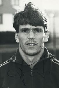 Football Soccer 1988 SO Châtellerault Jean-Louis Garcia Old Studio Photo Signed