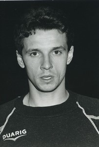 Football Soccer 1990 Olympique Lyonnais Rémi Garde Old Studio Photo