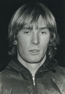 Football Soccer 1983 AJ Auxerre Axel Gendreau Old Studio Photo