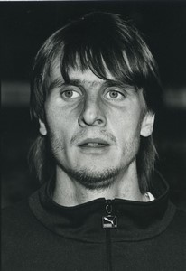 Football Soccer 1993 US Valenciennes-Anzin Jacques Glassmann Old Studio Photo