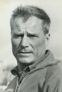 Football Soccer 1970 André Grillon France Amateur coach Old Studio Photo