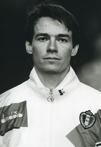 Football Soccer circa 1990 Anderlecht Georges Grün Old Studio Photo
