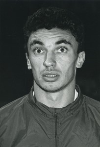 Football Soccer 1993 Girondins de Bordeaux Éric Guérit Old Studio Photo