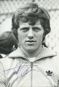 Football Soccer 1978 Ajax Amsterdam Arie Haan Old Studio Photo Signed