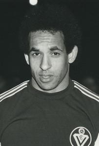 Football Soccer 1985 Girondins de Bordeaux Hassan Hanini Old Studio Photo