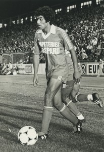 Football Soccer 1978 US Valenciennes-Anzin Larbi Hazam Old Studio Photo