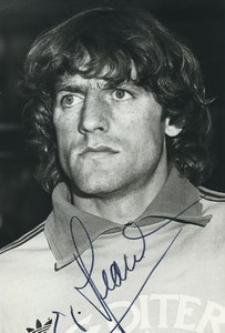 Football Soccer 1982 SÉC Bastia Pierrick Hiard Old Studio Photo Signed