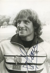 Football Soccer 1982 SÉC Bastia Pierrick Hiard Old Studio Photo Signed