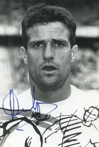 Football Soccer 1989 F.C. Metz Philippe Hinschberger Old Studio Photo Signed