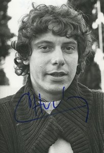 Football Soccer 1979 PSG Jean Noel Huck Old Studio Photo Signed