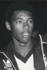 Football Soccer 1982 Botafogo Brazil player Isaac? Old Studio Photo