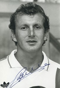 Football Soccer 1987 PSG Paris St Germain Philippe Jeannol Studio Photo Signed
