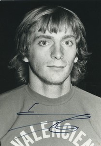 Football 1978 US Valenciennes-Anzin Denis Jouanne Old Studio Photo Signed