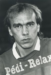 Football Soccer 1989 Toulouse FC Vagiz Khidyatulline Old Studio Photo