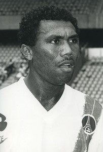 Football Soccer 1991 PSG Paris Saint Germain Antoine Kombouaré Old Studio Photo
