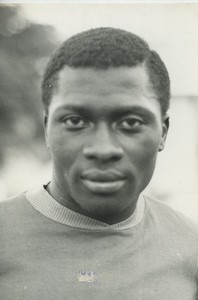 Football Soccer circa 1972 AS Monaco Emmanuel Koum Old Studio Photo