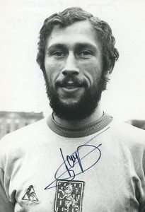Football Soccer 1970 FC Sochaux Jacques Largouët Old Studio Photo Signed