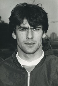 Football Soccer 1988 Creteil Philippe Lemarre Old Studio Photo