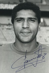 Football Soccer 1989 Montpellier HSC Claude Lowitz Old Studio Photo Signed