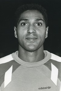 Football Soccer 1990 FC Nantes Claude Lowitz Old Studio Photo