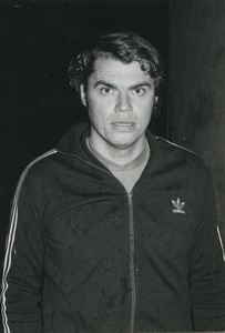 Football Soccer 1974 Red Star FC Roger Magnusson Old Studio Photo
