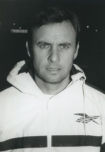 Football Soccer 1986 SC Bastia Paul Marchioni Old Studio Photo