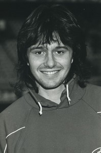 Football Soccer 1988 AS Monaco Christophe Metais Old Studio Photo
