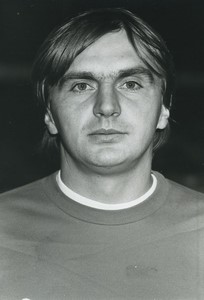 Football Soccer 1990 AS Cannes Marko Mlinaric Old Studio Photo