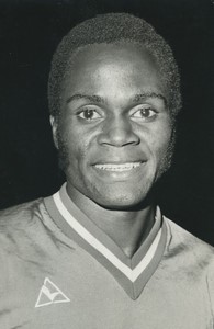 Football Soccer 1974 PSG Paris Saint Germain François M'Pelé Old Studio Photo