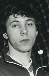 Football Soccer 1991 Spartak de Moscou Aleksandr Mostovoï Old Studio Photo