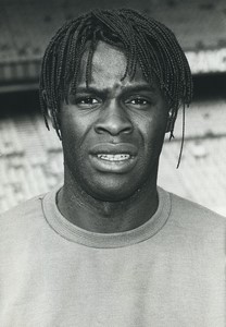 Football Soccer 1989 Montpellier HSC Jean-Jacques Nono Old Studio Photo