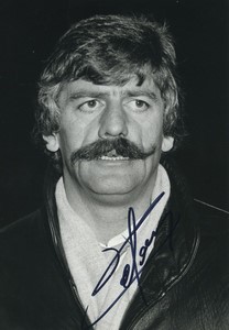 Football Soccer 1985 Le Havre AC Didier Notheaux Old Studio Photo Signed