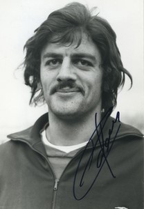 Football Soccer 1971 FC Rouen Didier Notheaux Old Studio Photo Signed