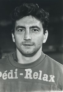 Football Soccer 1989 Toulouse FC Jacky Paillard Old Studio Photo
