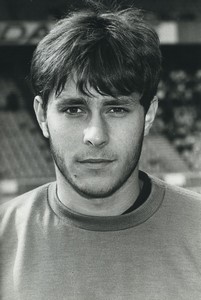 Football Soccer 1989 Montpellier HSC Jérôme Palatsi Old Studio Photo