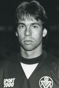 Football Soccer 1988 Girondins de Bordeaux Marc Pascal Old Studio Photo
