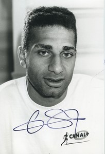 Football Soccer 1991 AS Monaco Gerald Passi Old Studio Photo Signed