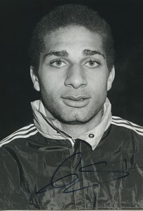 Football Soccer 1985 Toulouse FC TFC Gerald Passi Old Studio Photo Signed