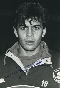 Football Soccer 1988 Toulouse FC TFC Michel Pavon Old Studio Photo Signed