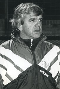 Football Soccer 1996 A.S. Monaco Coach Jean Petit Old Studio Photo