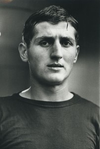 Football Soccer 1968 Olympique lyonnais Georges Prost Old Studio Photo