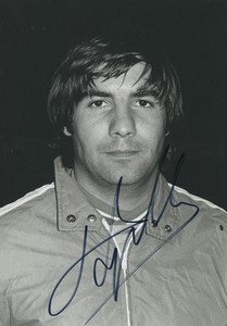 Football Soccer 1979 AS Saint-Étienne Pierre Repellini Old Studio Photo Signed