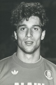Football Soccer 1987 AS Monaco Maurice Revelli Old Studio Photo