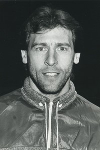 Football Soccer 1986 Stade rennais Patrice Rio Old Studio Photo