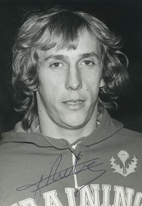 Football Soccer 1980 AS Nancy-Lorraine Paco Rubio Old Studio Photo Signed