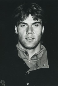 Football Soccer 1988 RC Strasbourg Vincent Sattler Old Studio Photo