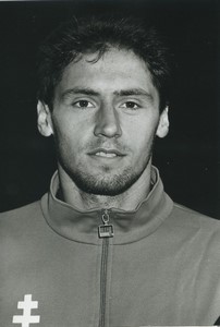 Football Soccer 1994 PSG Metz Jean-Philippe Séchet Old Studio Photo