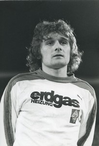 Football Soccer 1978 Borussia M'gladbach Allan Simonsen Old Studio Photo